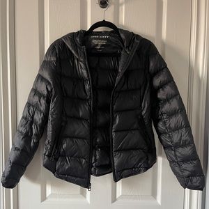 Miss Sixty Ultra Light Packable Down Black Puffer Jacket